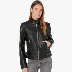 Levi's Women's Faux Leather Racer Jacket